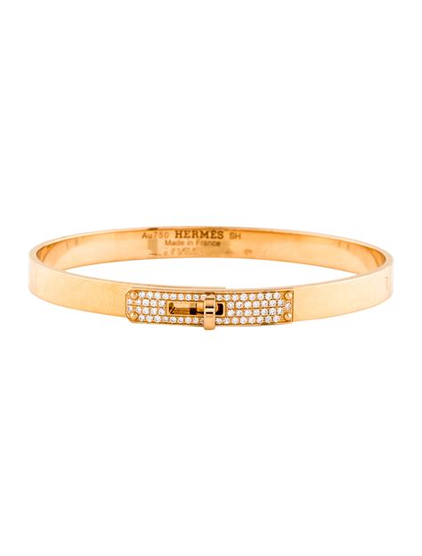 hermes diamond bangle bracelet.